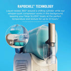 Ninja SLUSHi Smart Frozen Drink Maker, SlushAisst Techonology, FS351BR | Easier, Faster Slushing with SlushAisst Technology, one button, no guesswork, no ice needed, 7+ Servings, 88 vessel