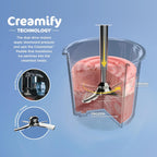 Ninja® CREAMi® 7-in-1 Ice Cream Maker, Ice Cream, Gelato & more, NC299AMZ | Ninja CREAMi transforms frozen bases into ice cream, sorbet and milkshakes at a button touch, from healthy to indulgent.