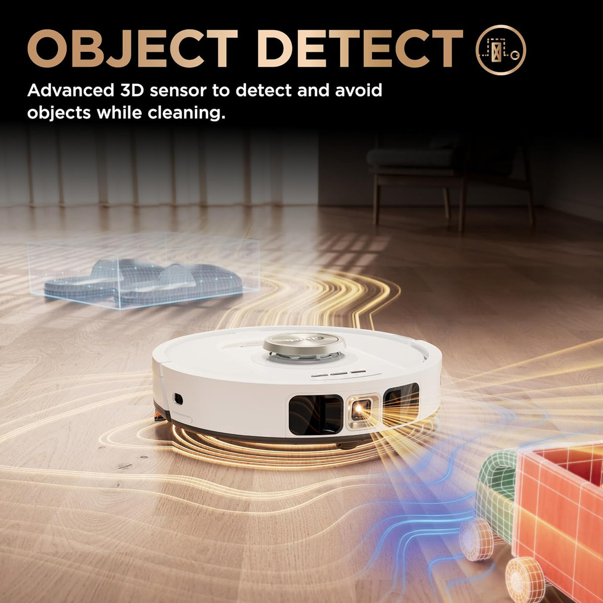 Shark PowerDetect Robot Vacuum & Mop Combo, 60-Day Self-Empty, AV2800ZE