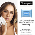 Neutrogena Makeup Remover Micellar Wipes, 2 Pack of 25 Ct