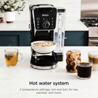 Ninja Specialty Drip Coffee Maker, DualBrew Pro, Black CFP307 | Coffee Machine w/Frother, Permanent Filter, Brew w/Pods & Grounds, K Cups Compatible, 4 Brew Styles, 13 Cup to Pot Sizes