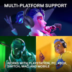 SteelSeries Arctis Nova 1P for PlayStation - PS5 Gaming Headset - Hi-Fi Drivers - 360° Spatial Audio - AirWeave Memory Foam Ear Cushions - Lightweight - Also compatible with PC, Xbox - Black