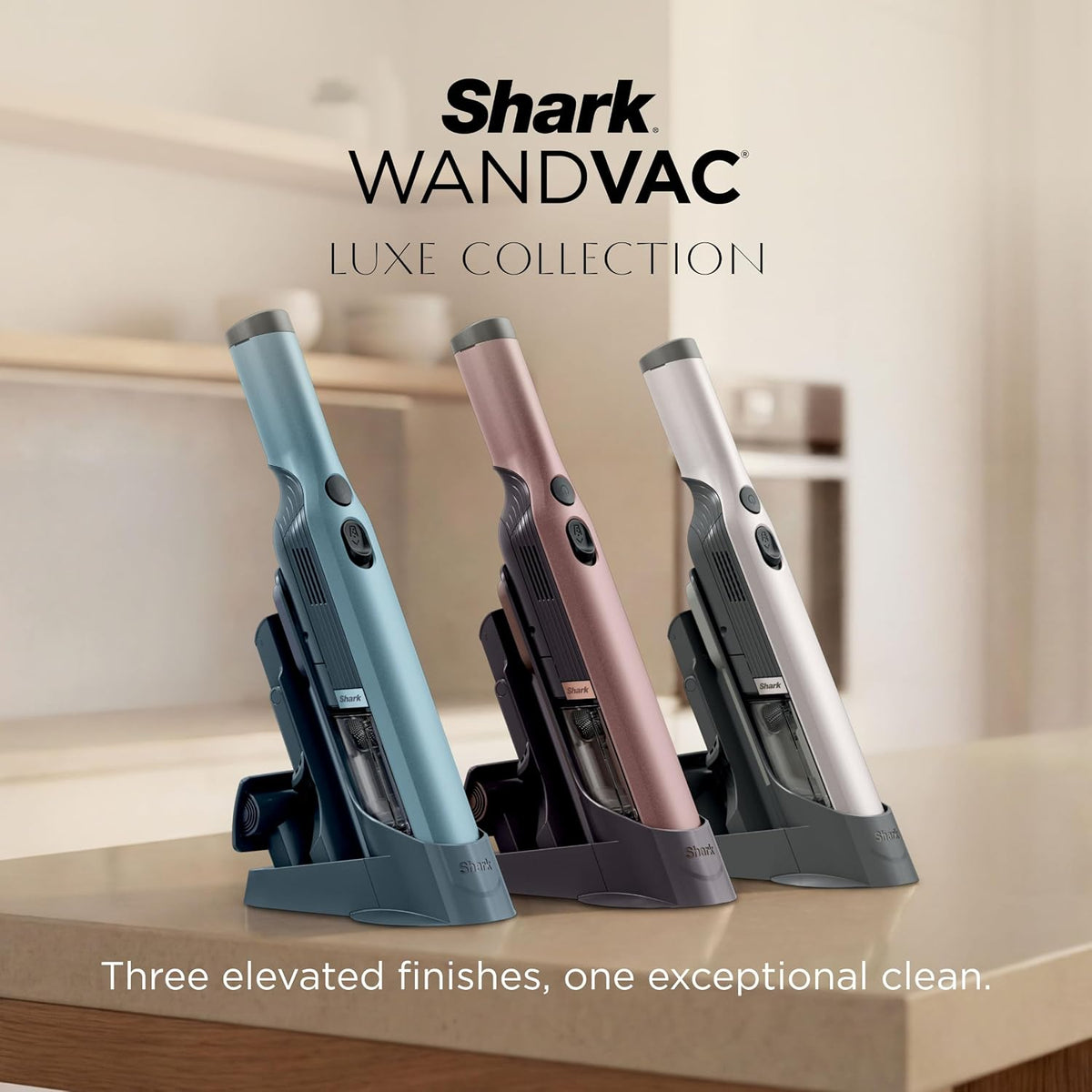 Shark WANDVAC Cordless Handheld Vacuum, Luxe Collection, WV201LBL