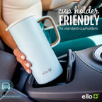 Ello Campy 18oz Insulated Stainless Steel Travel Mug, Avalon