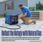 Westinghouse 12000 Peak Watt Dual Fuel Portable Inverter Generator, Remote Electric Start, Transfer Switch Ready, Gas and Propane Powered, Low THD - Safe for Electronics, Parallel Capable, CO Sensor