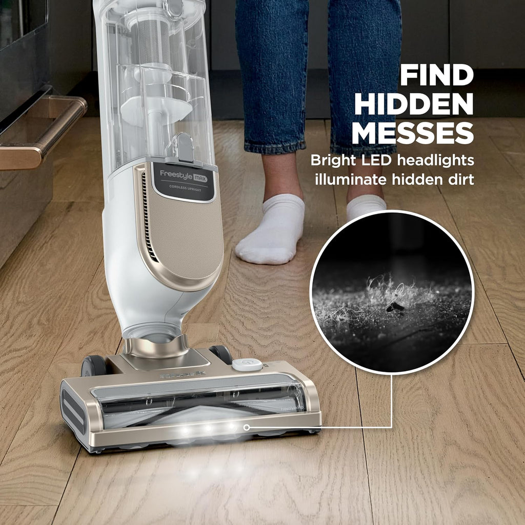 Shark Freestyle Max Cordless Upright Vacuum, Stone, SV2002HST