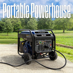 Westinghouse 12000 Peak Watt Dual Fuel Portable Inverter Generator, Remote Electric Start, Transfer Switch Ready, Gas and Propane Powered, Low THD - Safe for Electronics, Parallel Capable, CO Sensor