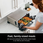 Ninja Digital Air Fry Pro Countertop Oven, 8-in-1, XL, Silver, SP201 | Extended height, Flip up & away, Air fry, roast, bake, broil, toast, dehydrate, 1800W