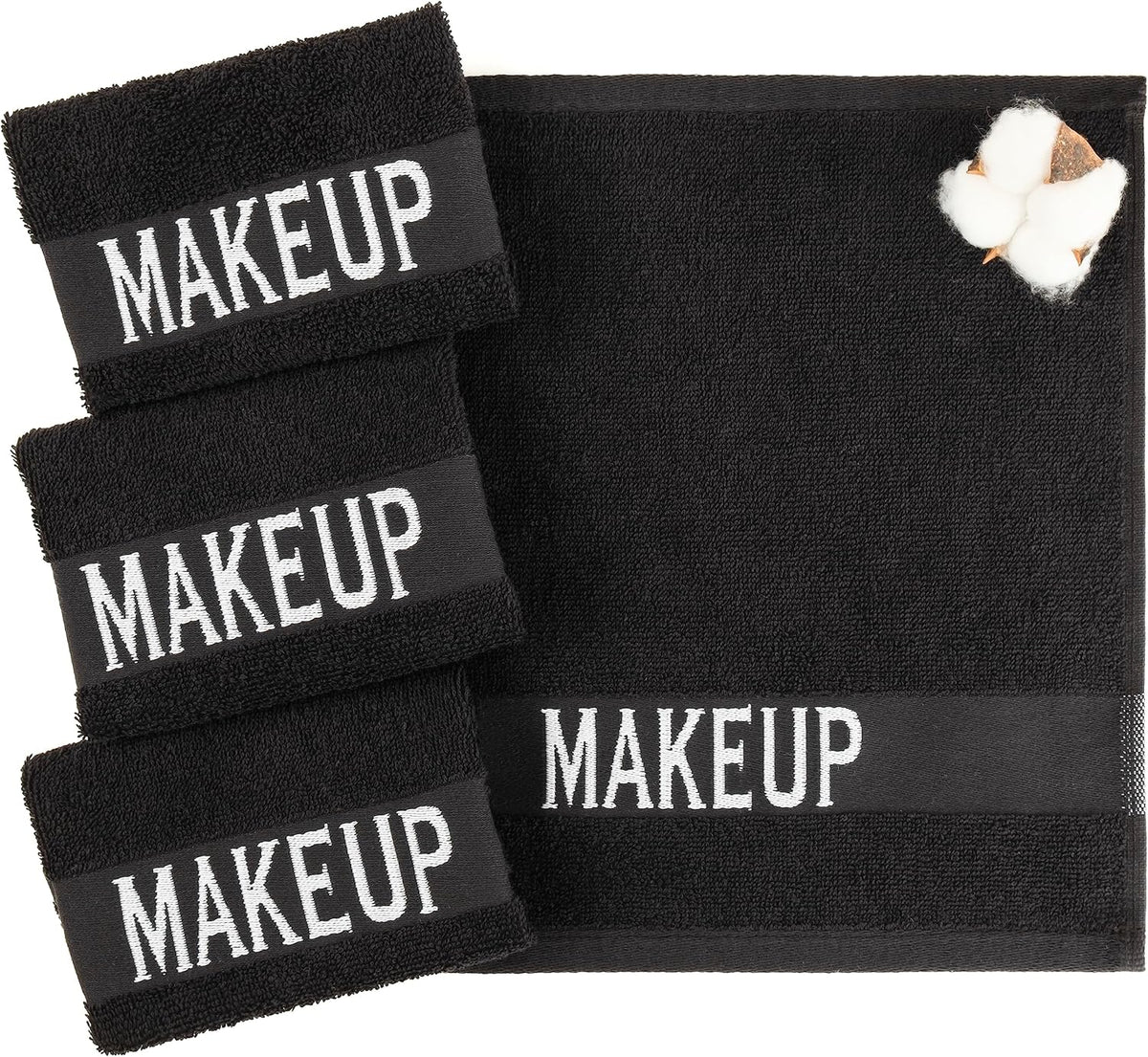 American Soft Linen 100% Cotton Luxury Turkish Towels, Makeup Remover Set