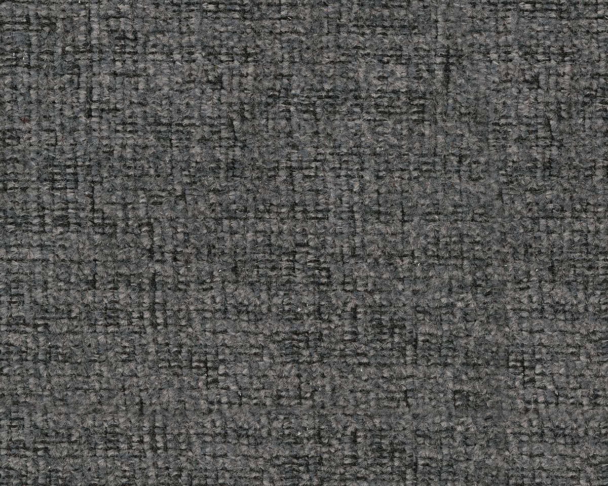 Signature Design by Ashley Stairatt Gray Rectangular Upholstered Ottoman | Plush gray chenille upholstery, Fully assembled couch extension, Sturdy 33x23 in footprint