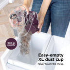 Shark Rocket Pet Plus Corded Stick Vacuum, Lightweight, Bordeaux, HV322