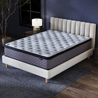 Signature Design by Ashley 12 Inch Medium Firm Hybrid Mattress Queen, Gray