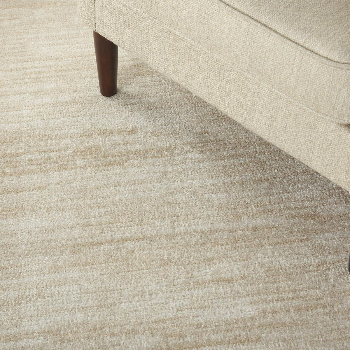 Nourison Home Nourison Essentials Ivory Beige 4' x 6' Area Rug - Easy Clean, Non Shedding, Bed Room, Living Room, Dining Room, Kitchen (4' x 6')