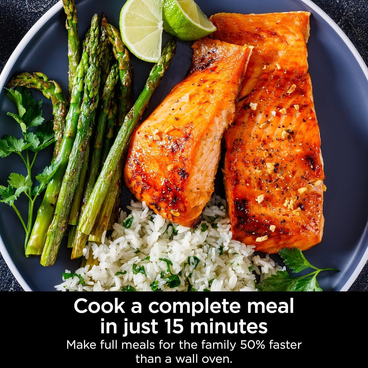 Ninja® Combi™ All-in-One Multicooker & Air Fryer, Stainless Steel, SFP701 | Cooks complete family meals in 15 mins, HyperSteam + Air Fry, 14-in-1, Bake, Roast, Slow Cook & more, 3 accessories included.