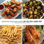 Ninja Air Fryer Pro, 5 Qt, 5-in-1, Stone, AF142SD | Air fry, bake, roast, reheat, dehydrate, 1750W, 400F max, Fits 4 lbs fries, Dishwasher-safe