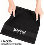 American Soft Linen 100% Cotton Luxury Turkish Towels, Makeup Remover Set