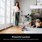 Shark PetPro Corded Stick Vacuum, Odor Tech, Wine Purple, Renewed, HZ702