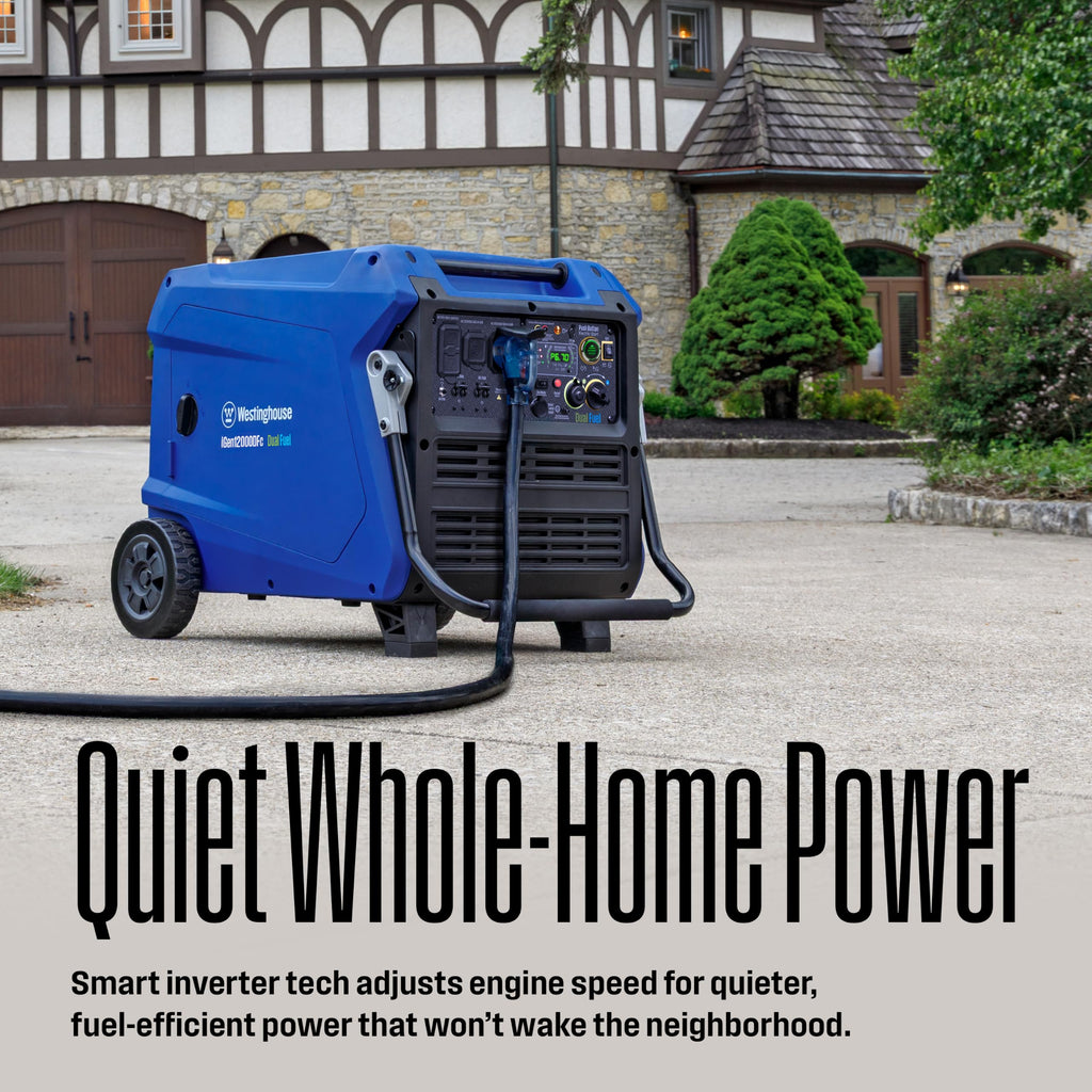 Westinghouse 12000W dual-fuel inverter generator