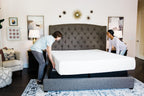Signature Design by Ashley Memory Foam Mattress in a Box, California King | Stretch knit cover, High-density foam, Medium Firm comfort, Low motion transfer, CertiPUR-US certified foam, Chime Series