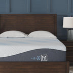 Signature Design by Ashley Millennium Luxury Gel Memory Foam Traditional 14 Inch Cushion Firm Mattress in a Box for Cool Sleep and Pressure Relief, Queen, White