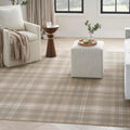Nourison Home Grafix Olive 7' x 10' Area Rug - Easy Clean, Non Shedding, Bed Room, Living Room, Dining Room, Kitchen (7' x 10')