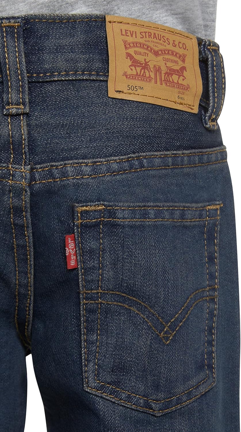 Levi's Boys' 505 Regular Fit Jeans