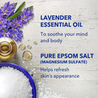 Dr Teal's Foaming Bath with Pure Epsom Salt, Soothe & Sleep with Lavender, 34 fl oz (Pack of 2)