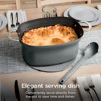 Ninja® PossibleCooker™ PRO 14-in-1, 8.5-qt, Sea Salt Gray, MC1001 | 14-in-1 replaces 14 appliances, Triple Fusion Heat®, slow cook, sauté, roast & steam, nonstick oven-safe pot to 500°F.