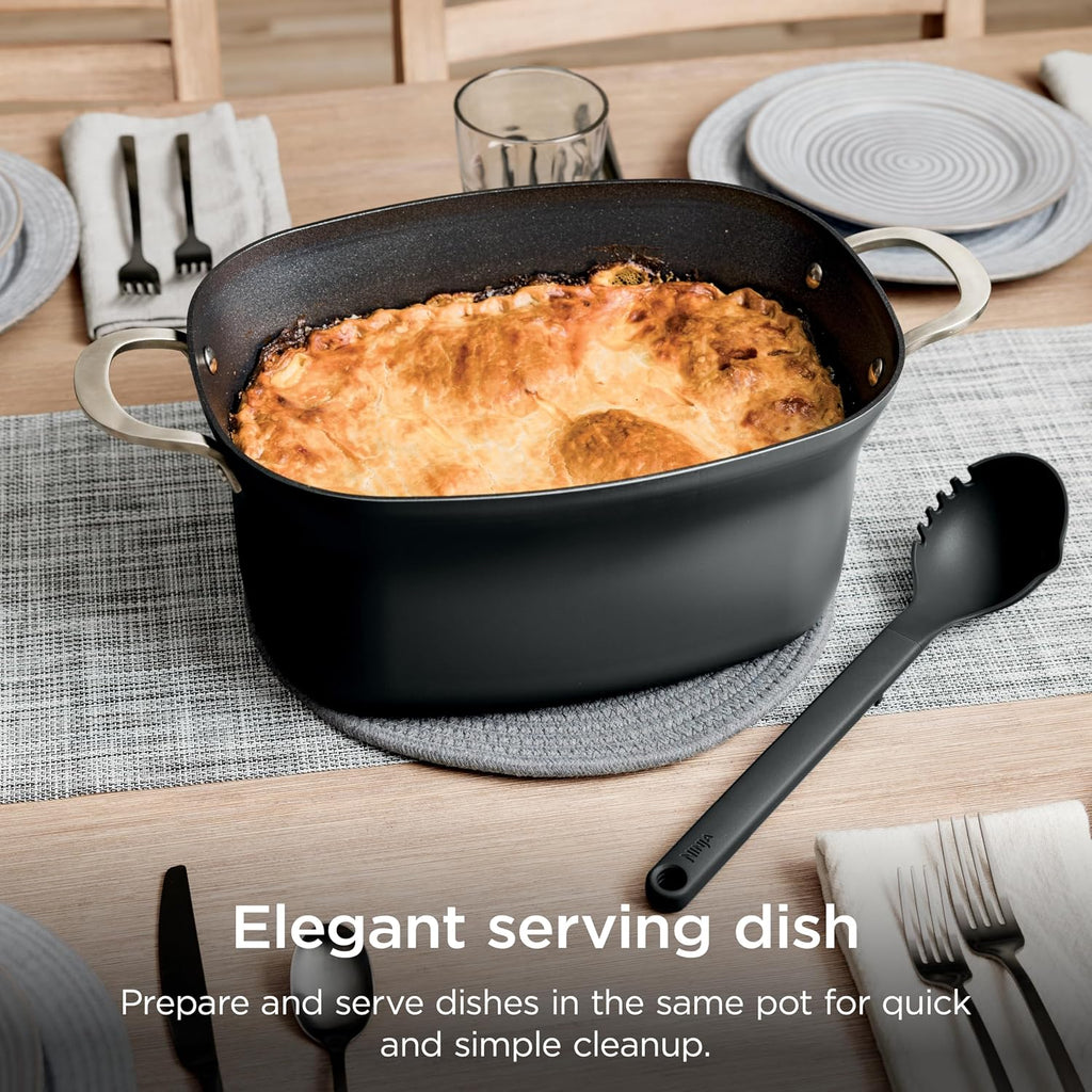 Ninja® PossibleCooker™ PLUS 12-in-1, 8.5-qt, Black, MC1010 | 12-in-1 replaces 12 appliances, Sous Vide & Proof, glass lid, nonstick oven-safe pot to 500°F, cooker-to-oven-to-table.