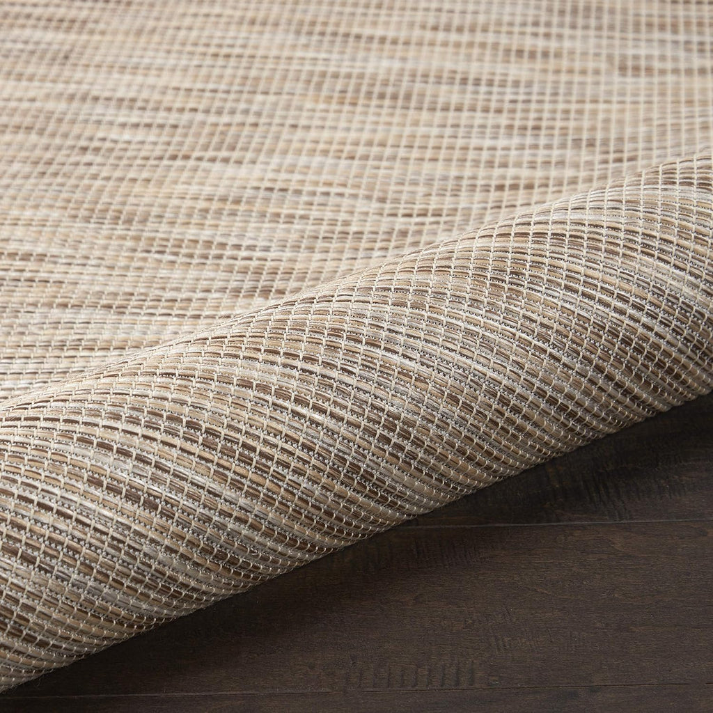Nourison Home Positano Beige 4' x 6' Area Rug - Easy Clean, Non Shedding, Bed Room, Living Room, Dining Room, Kitchen (4' x 6')