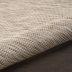 Nourison Home Positano Beige 4' x 6' Area Rug - Easy Clean, Non Shedding, Bed Room, Living Room, Dining Room, Kitchen (4' x 6')