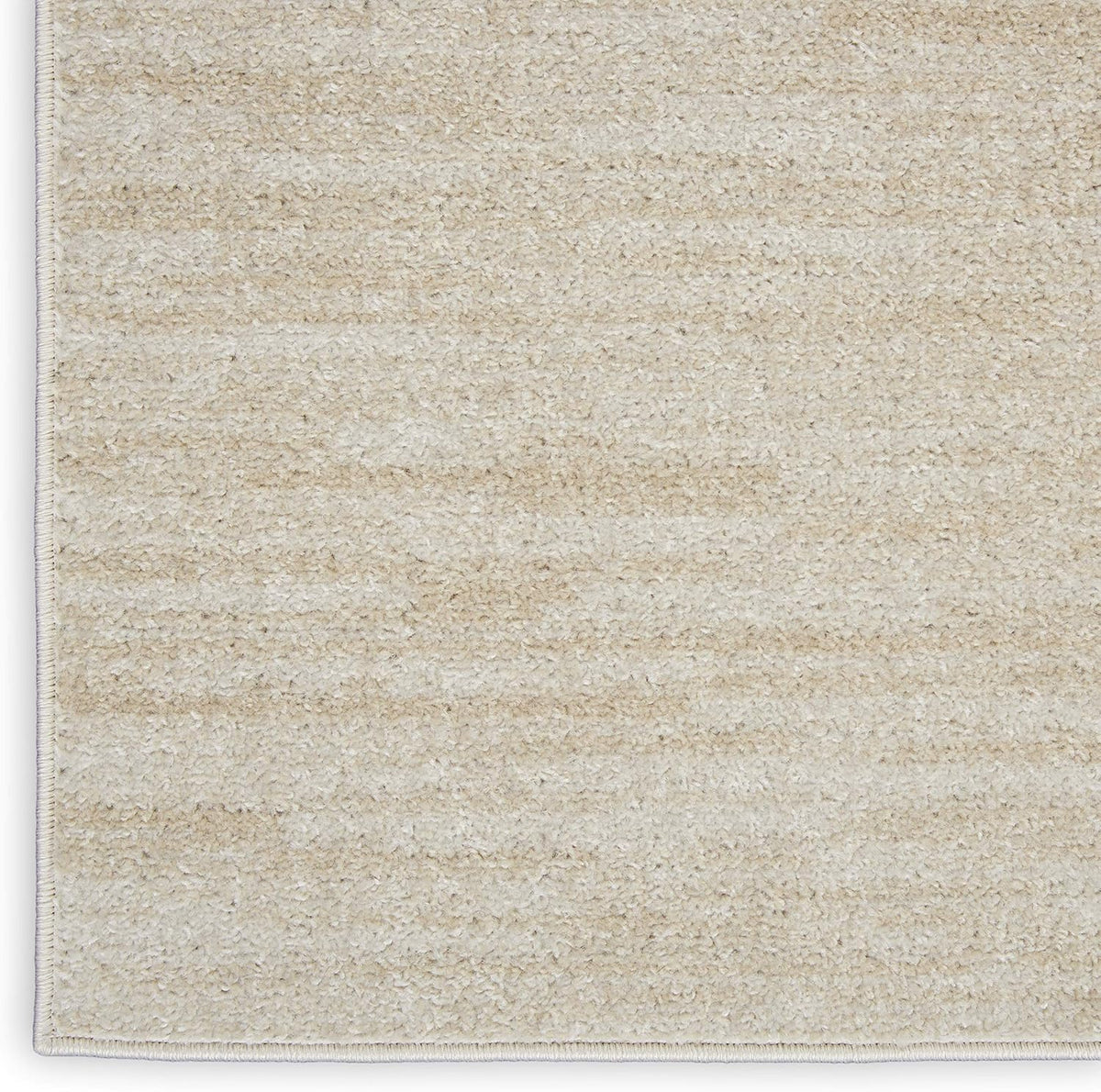 Nourison Home Essentials Indoor Outdoor Area Rug, Ivory Beige, 7' x 10'