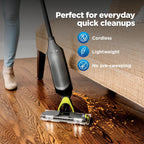 Shark VACMOP Cordless Vacuum & Spray Mop, Gray, VM252