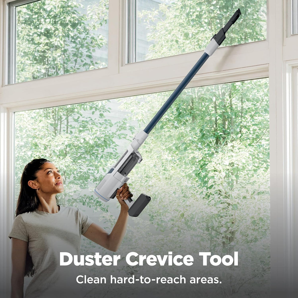 Shark Clean & Empty Cordless Stick Vacuum, 40-Min Runtime, Blue, BU3523