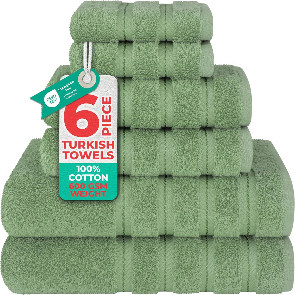 American Soft Linen 100% Cotton Luxury Turkish Towels, Makeup Remover Set