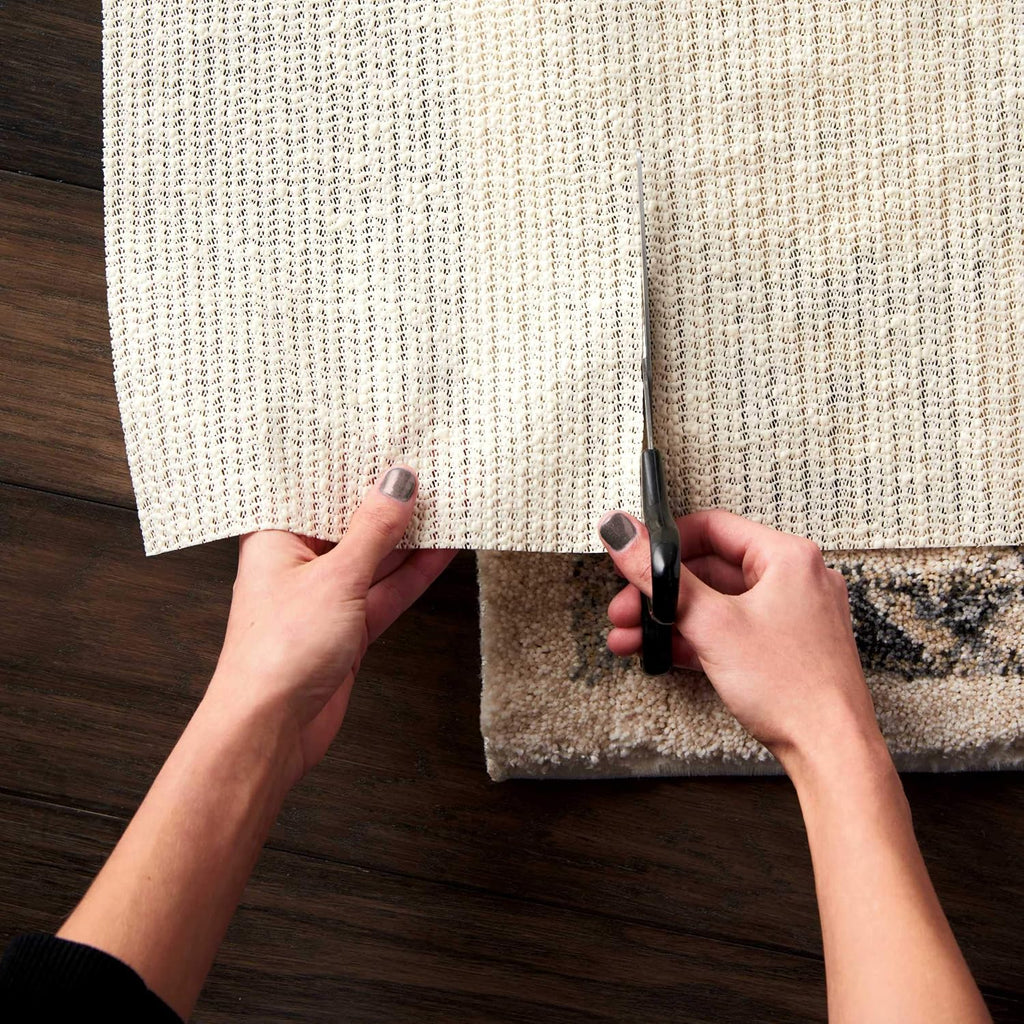 Nourison ALK02 Anchorlock Non Slip Area Rug Pad 9'6" x 13'6", Ivory