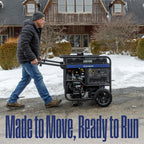 Westinghouse 18000 Peak Watt Tri-Fuel Home Backup Portable Generator, Remote Electric Start, Transfer Switch Ready, Gas, Propane, and Natural Gas Powered, CO Sensor