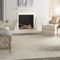 Nourison Home Essentials Indoor Outdoor Area Rug, Ivory Beige, 7' x 10'