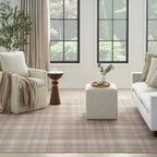 Nourison Home Grafix Olive 7' x 10' Area Rug - Easy Clean, Non Shedding, Bed Room, Living Room, Dining Room, Kitchen (7' x 10')