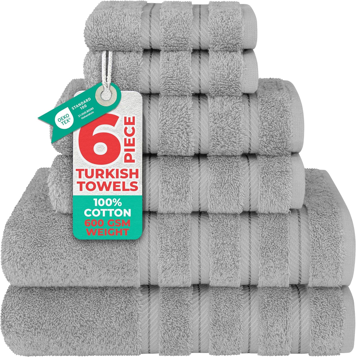 American Soft Linen 100% Cotton Luxury Turkish Towels, Makeup Remover Set