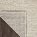Nourison Home Essentials Indoor Outdoor Area Rug, Ivory Beige, 7' x 10'