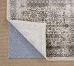 Nourison Home RugLoc Grey 1'8" x 7'6" Non-Slip Rug Pad, (2x8)