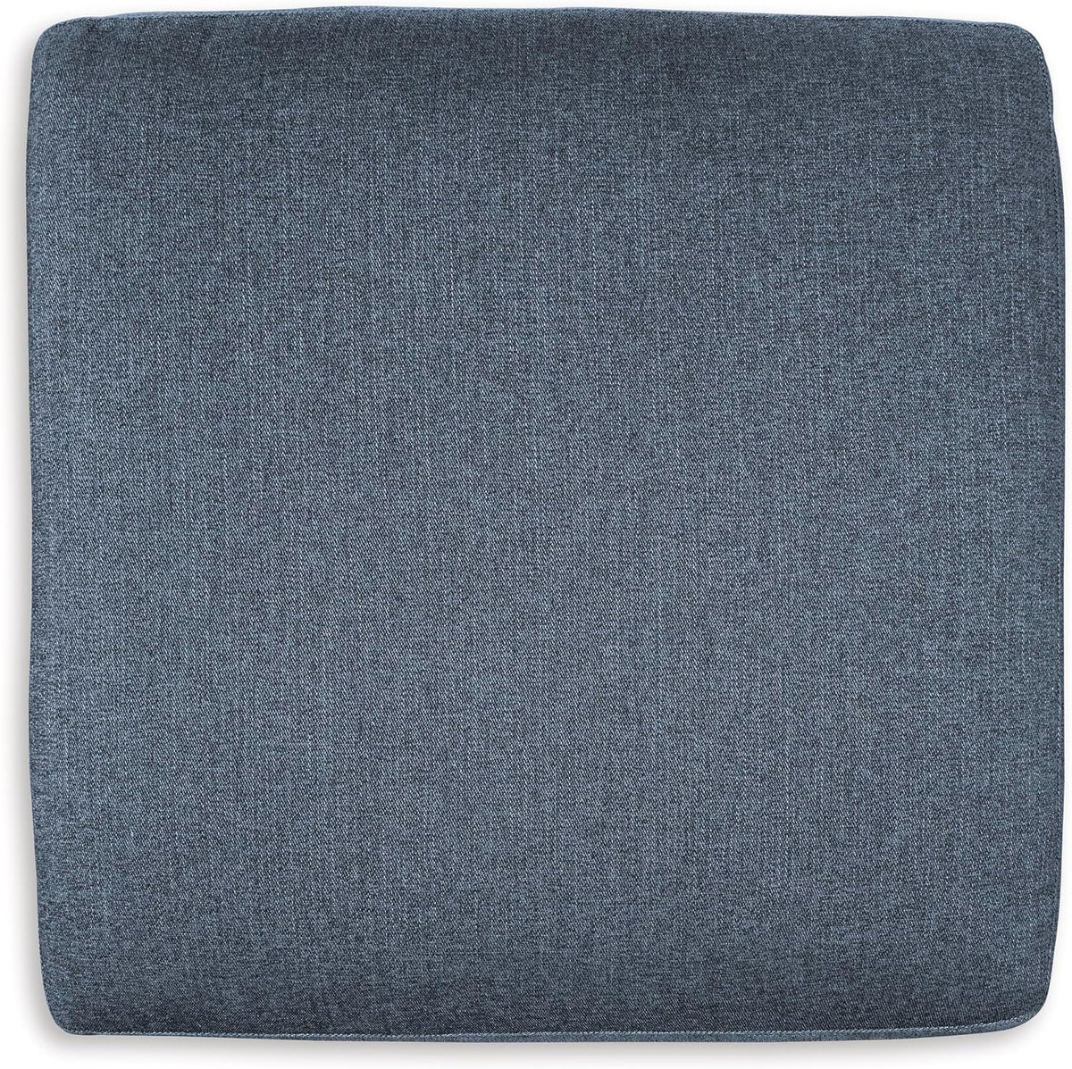 Signature Design by Ashley Modmax Oversized Square Accent Ottoman, Ink Blue | Stain-resistant Next-Gen Nuvella performance fabric, 32 in square footprint, Fits modular sectionals, No assembly required